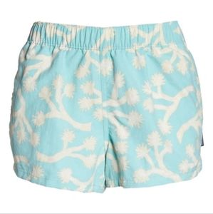 Patagonia Barely Baggies in Joshua Tree Blue, Cream, Off White Large